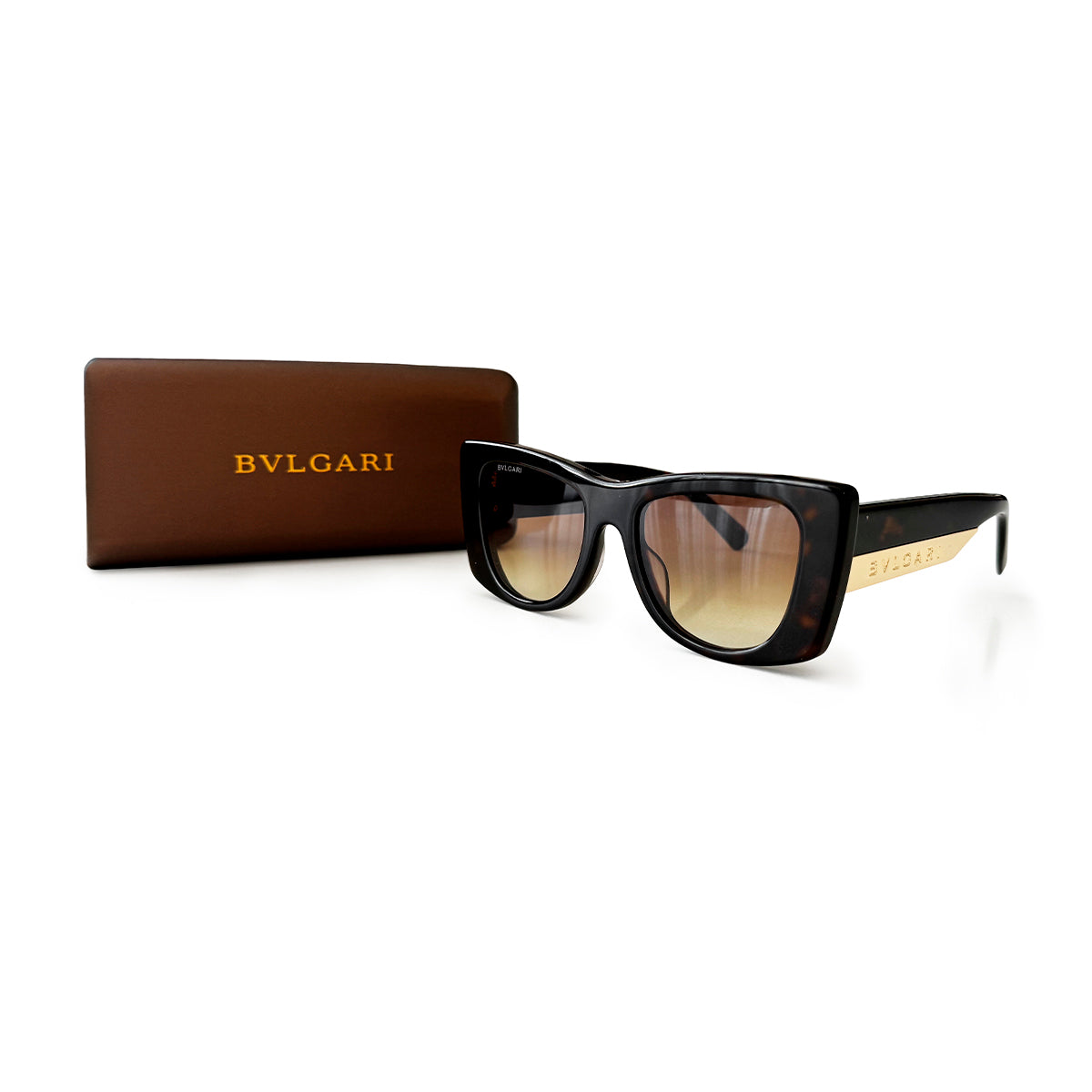 Bvlgari Lentes De Sol Carey