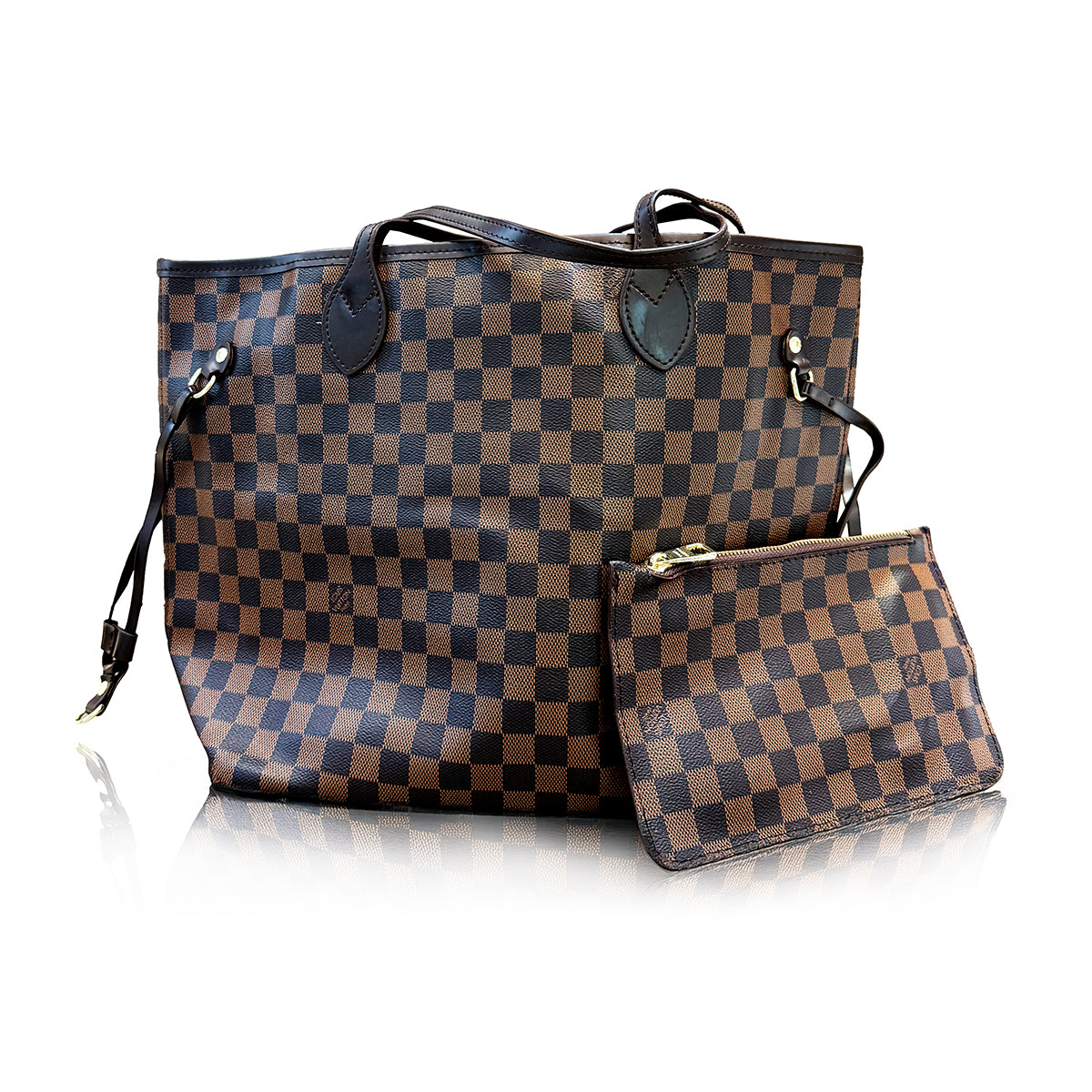 Louis Vuitton Tote Neverfull Café MM