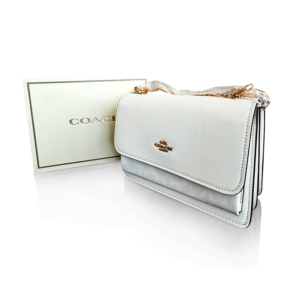 Coach Klare Crossbody Blanca